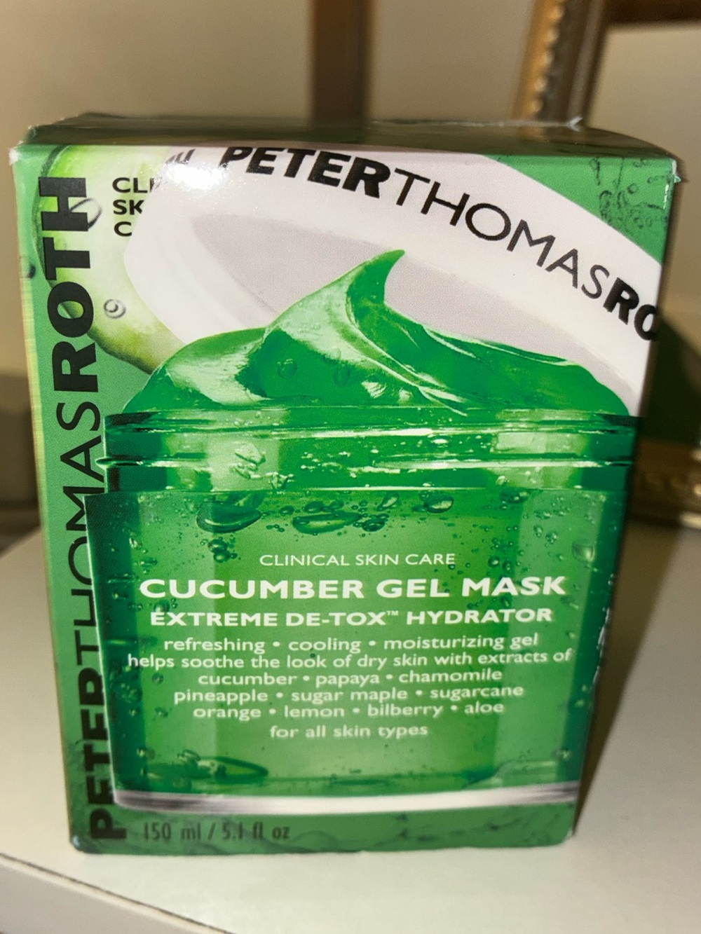 Peter Thomas Roth Cucumber Gel Mask 5.1 oz Extreme De-Tox NEW